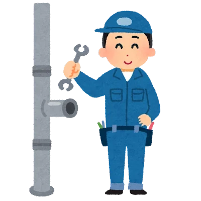 水道パッキン交換